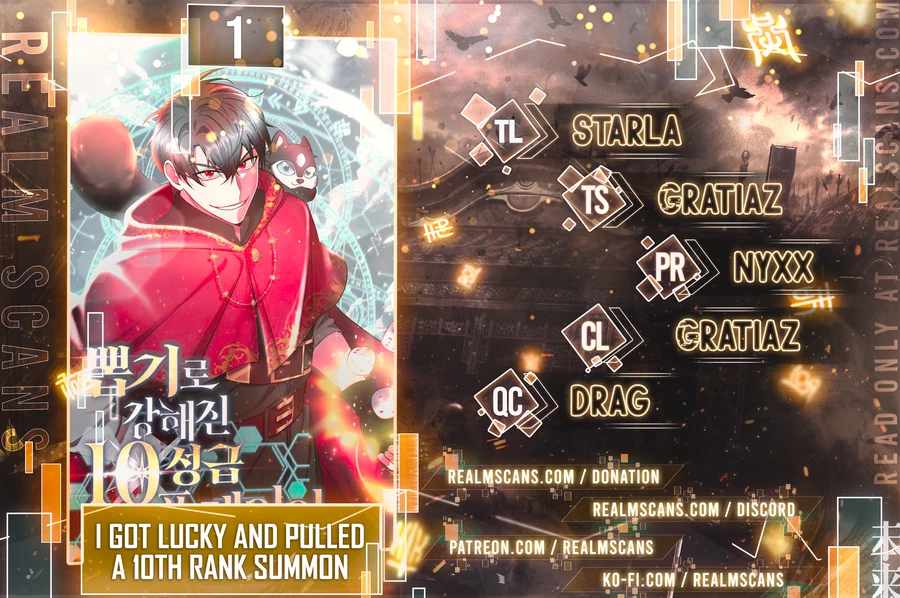 I Got Lucky And Pulled A 10th Rank Summon Chapter 1 1